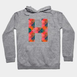 Letter H Initial Hoodie